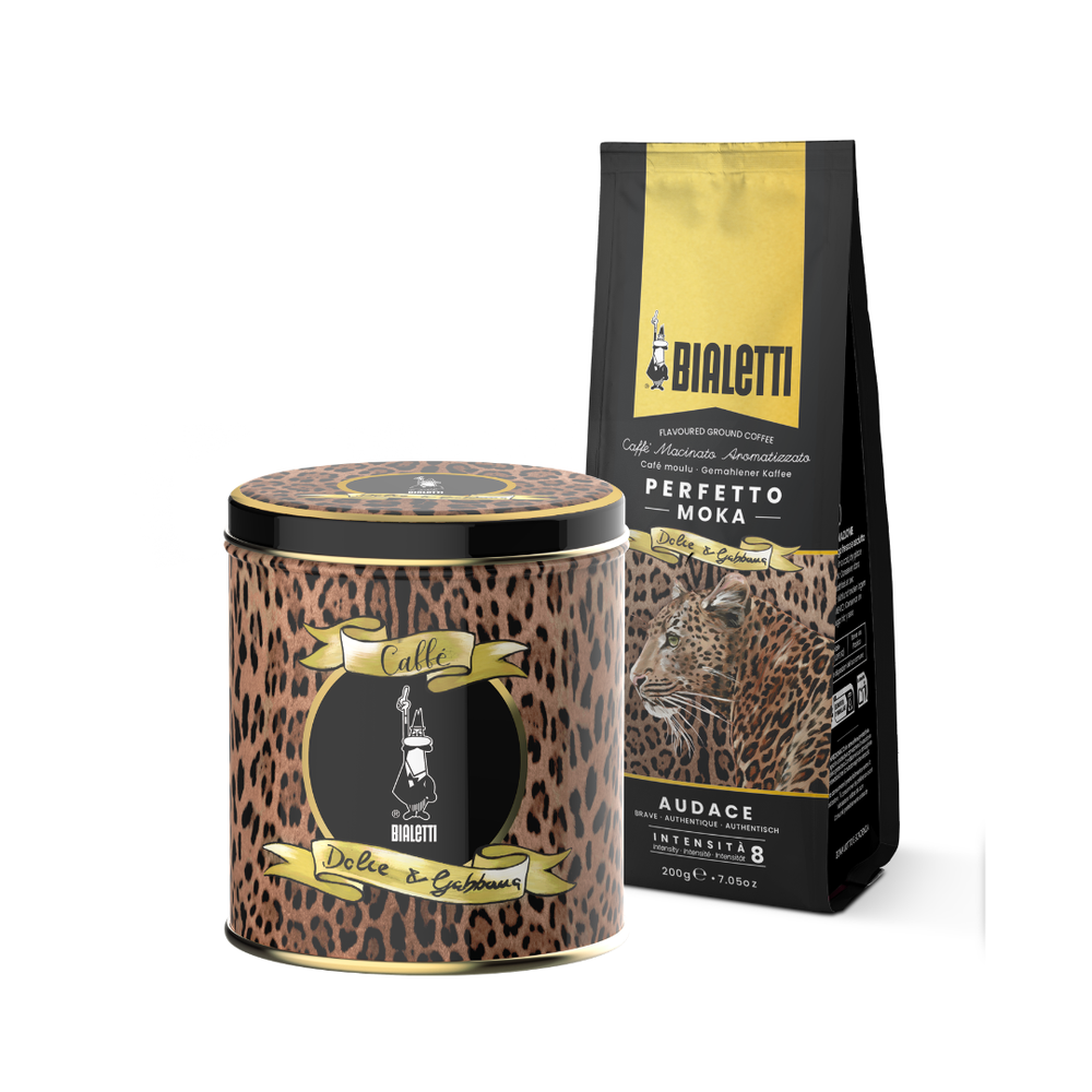 Bialetti X Dolce&Gabbana Leopardo Coffee (Ground) - 250g Tin