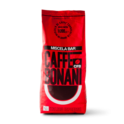 Bonani Coffee Beans Italian Espresso "Rosso" - 1kg