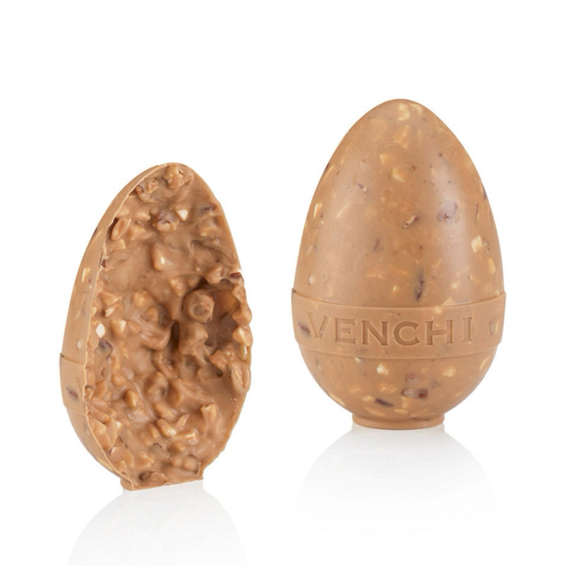 Venchi Salted Almonds & Caramel Chocolate Mignon Egg (Handmade) - 70g