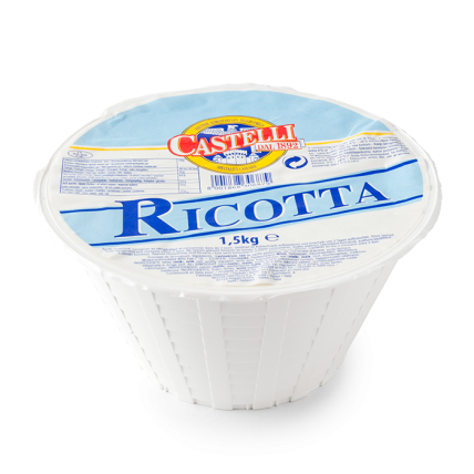 Castelli Italian Ricotta - 1.5kg, Buy Italian Ricotta | Ratton Pantry