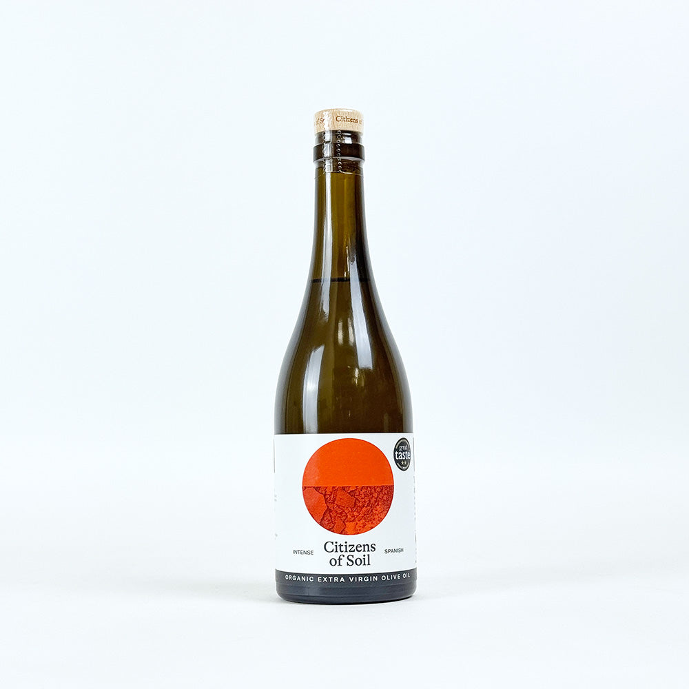 Citizens of Soil Organic Spanish Extra Virgin Olive Oil - 500ml Glass Bottle