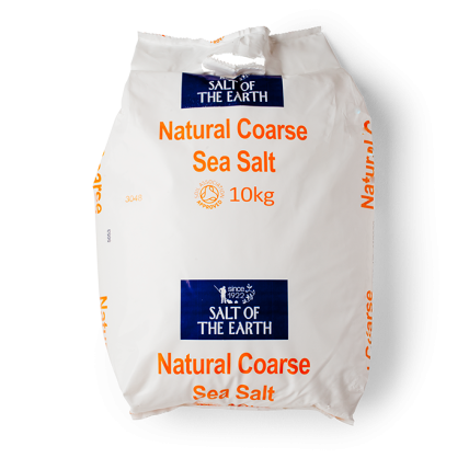 Seasun Organic Natural Coarse Sea Salt - 10kg