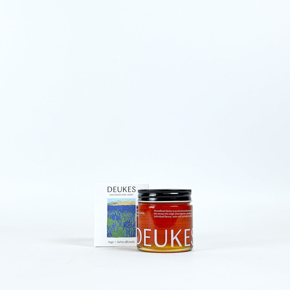Deukes Raw Monofloral Sage Honey - 250ml
