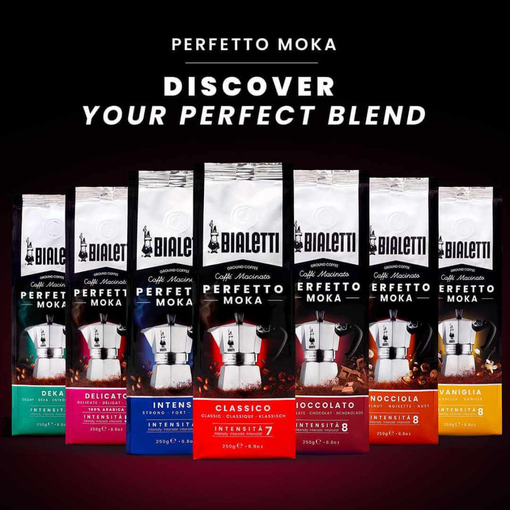 Bialetti Perfetto Moka Ground Coffee: Decaf - 250g