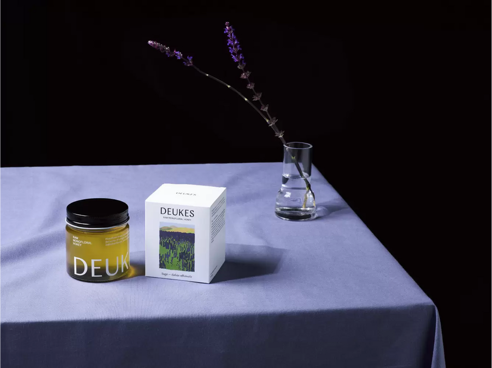 Deukes Raw Monofloral Sage Honey - 250ml