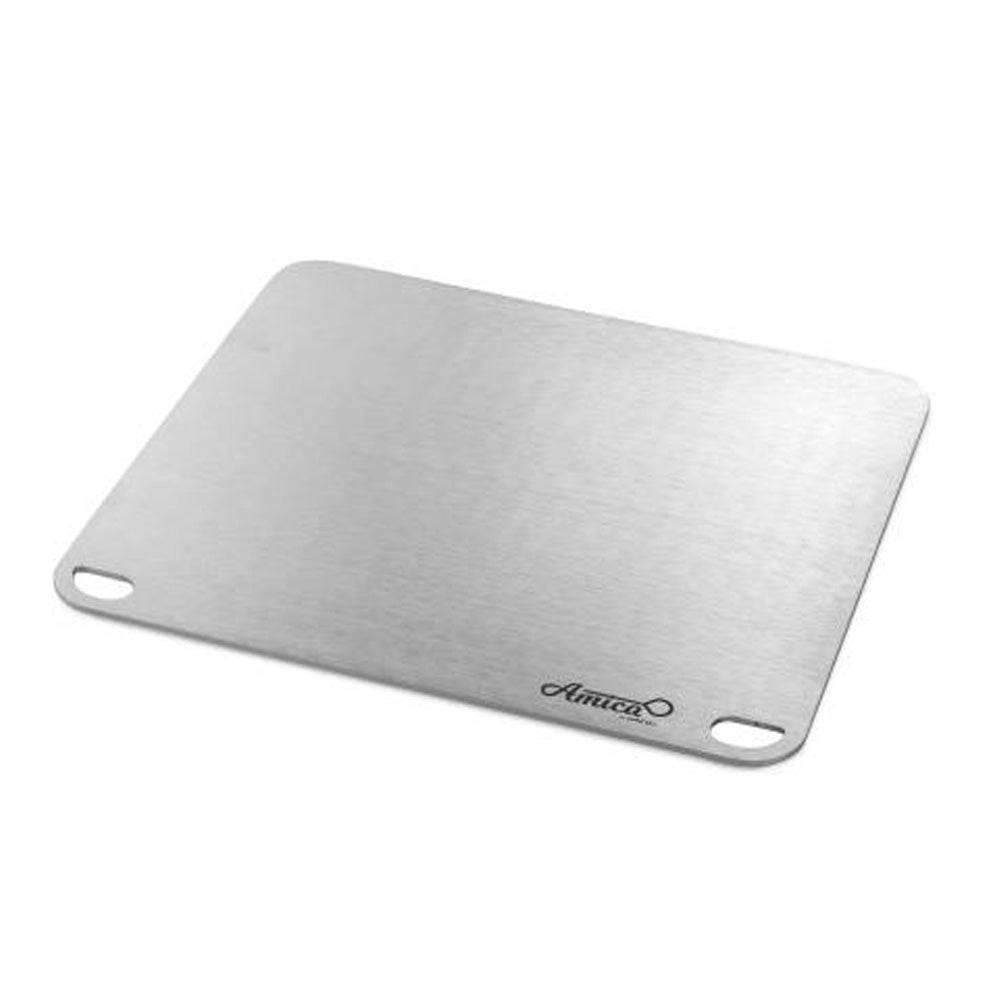 GI Metal Amica Stainless Pizza and Bread Baking Steel 40x35cm