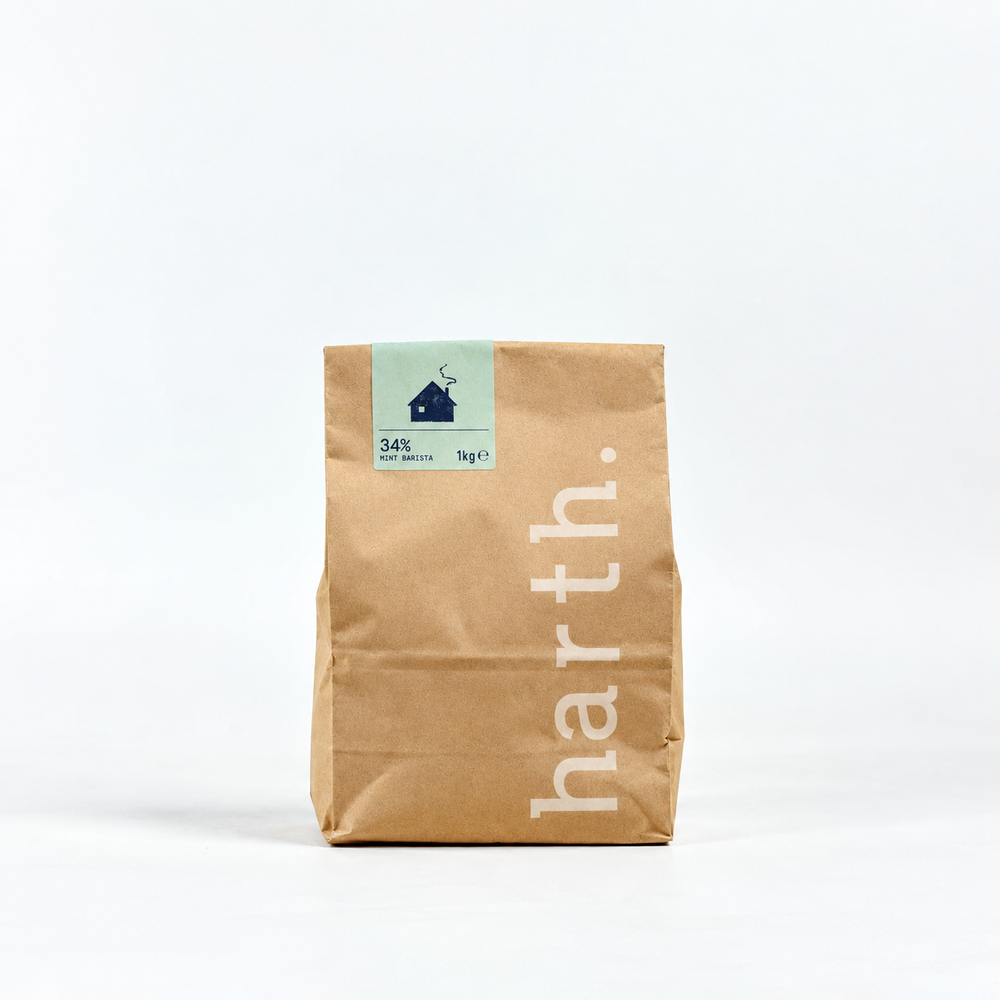 Harth Chocolate Barista Mint Hot Chocolate (34% Cocoa) - 1kg