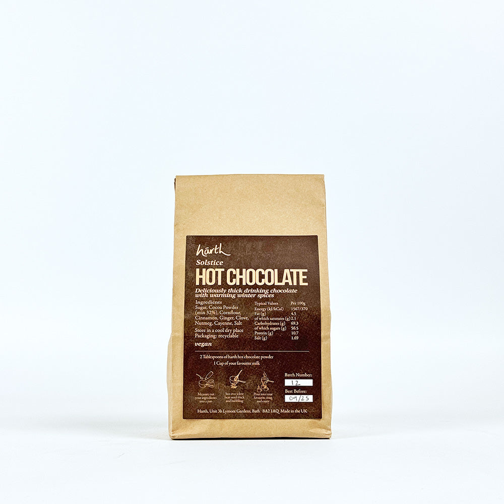 Harth Chocolate Winter Solstice Spiced Hot Chocolate - 400g & 1kg