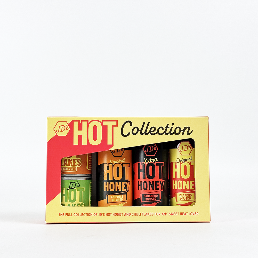 JD's Hot Collection Gift Set, JD's Hot Honey | Ratton Pantry