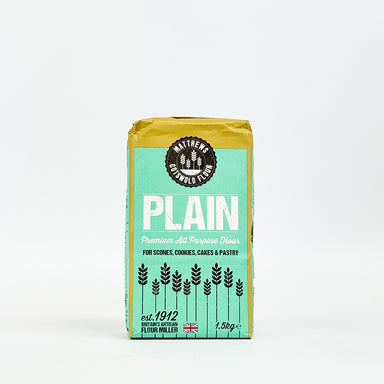 thumbnail image 2 of Plain White Flour 1.5kg (Pack Of 4) - 100% British Wheat, All-Purpose For Baking, Pastry & Sauces 2 of 6