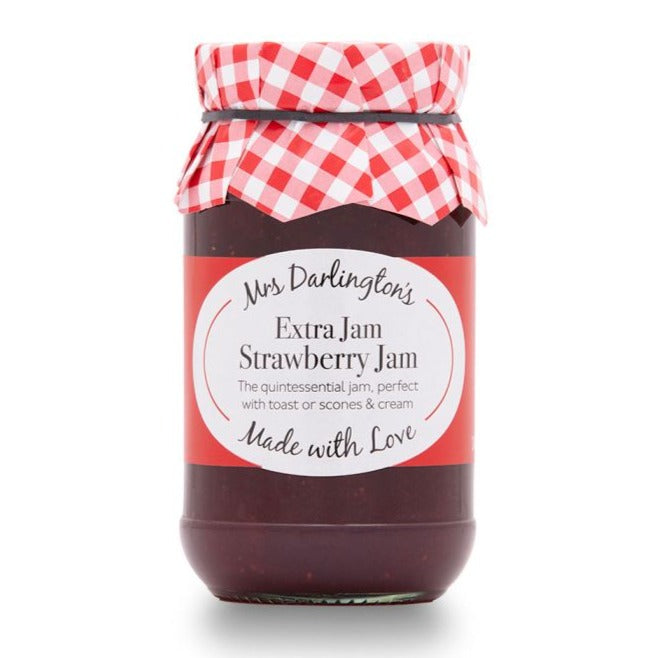 Mrs Darlington's Extra Jam Strawberry Jam 340g