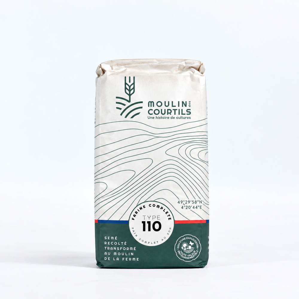Moulin des Courtils T110 French Wholemeal Flour