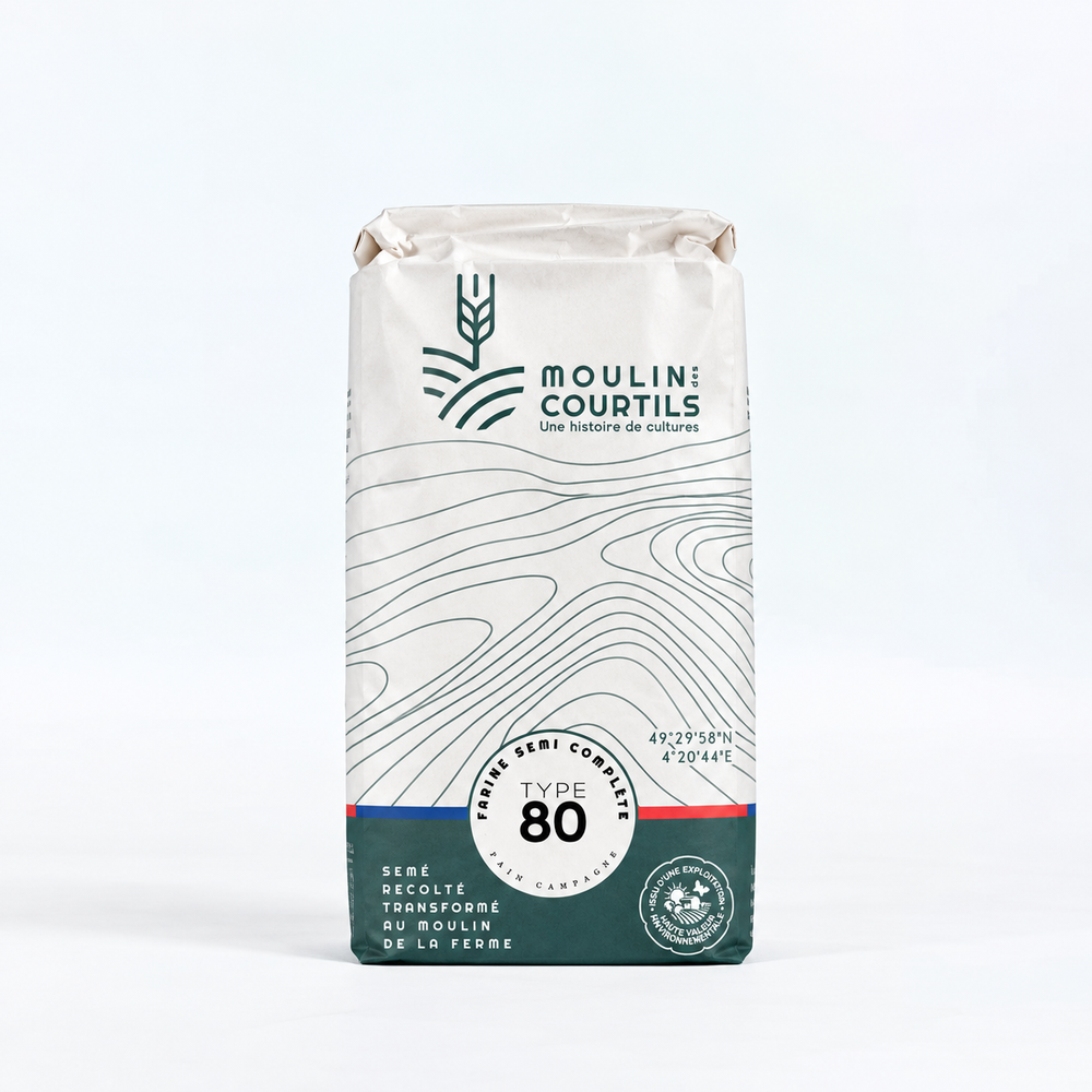 Moulin des Courtils T80 French Flour