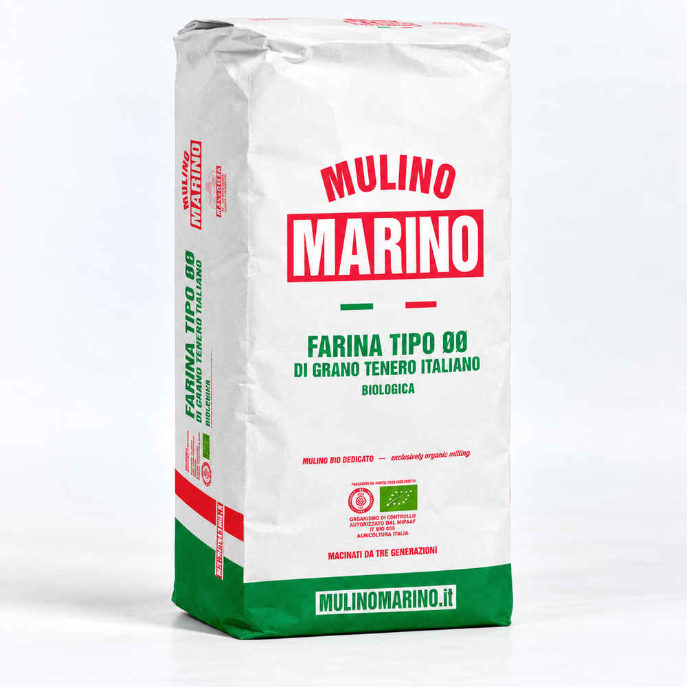 Mulino Marino Organic Type "00" Soffiata Flour - 25kg