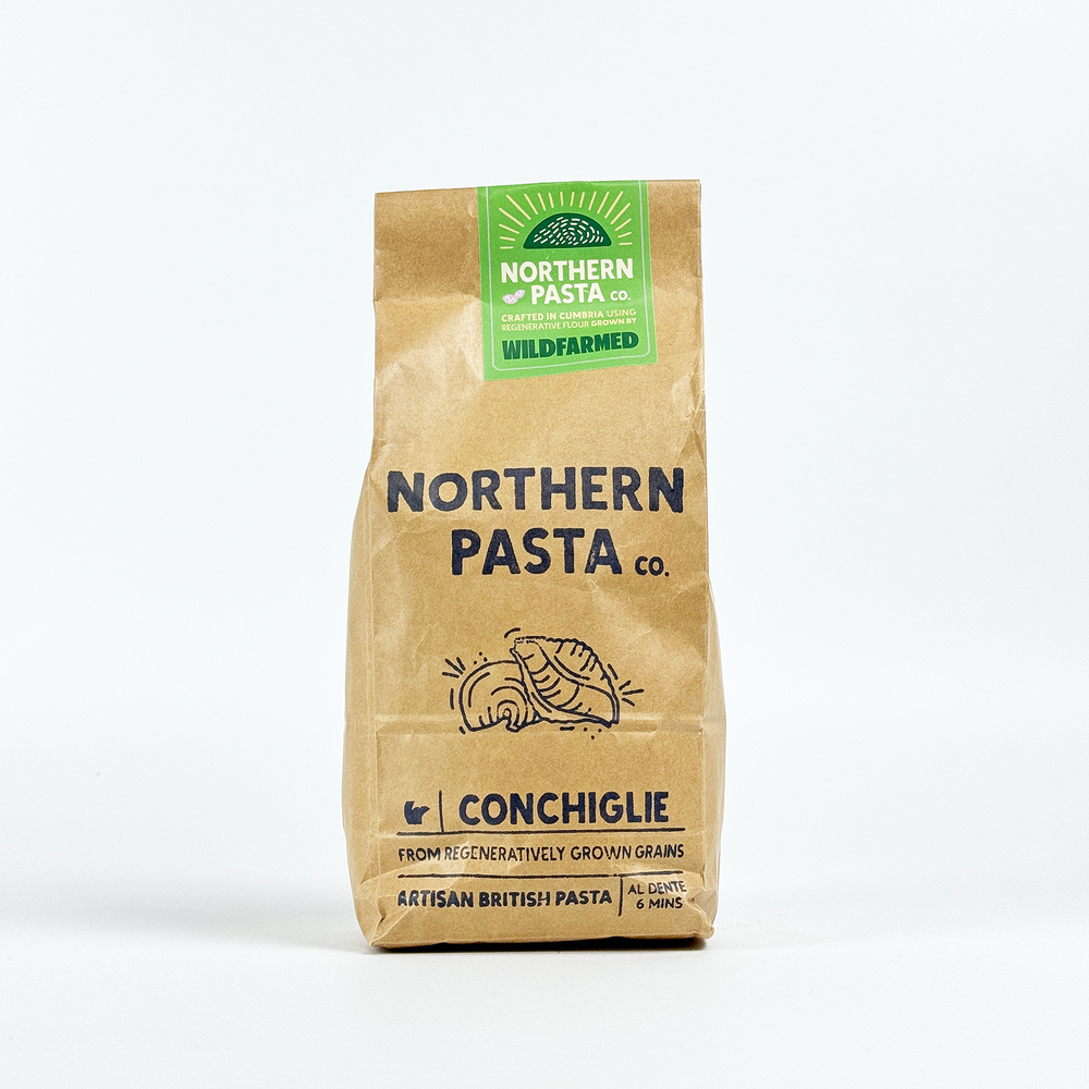 Northern Pasta Co. X Wildfarmed Conchiglie Artisan British Pasta - 450g