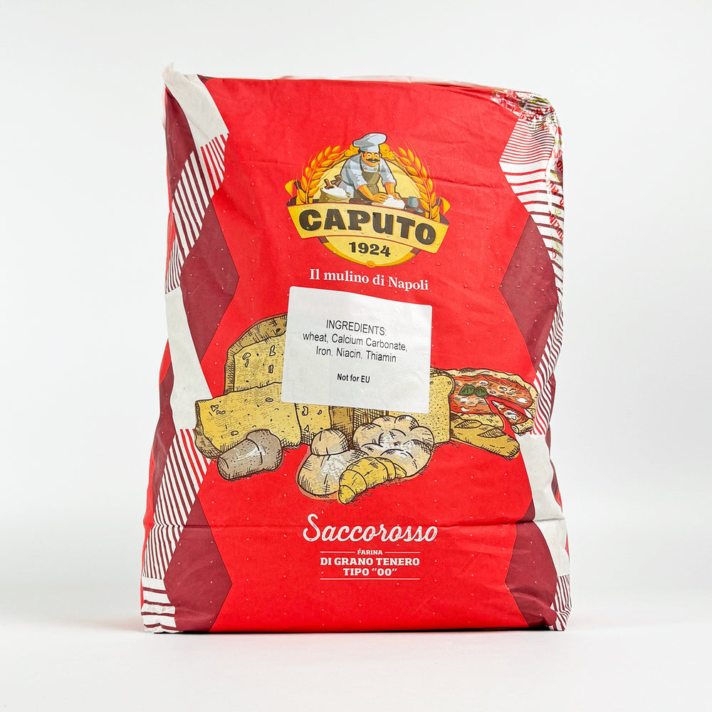 Caputo® Cuoco Saccorosso Red Farina di Grano Tenero "00" Italian Pizza Flour - 15kg