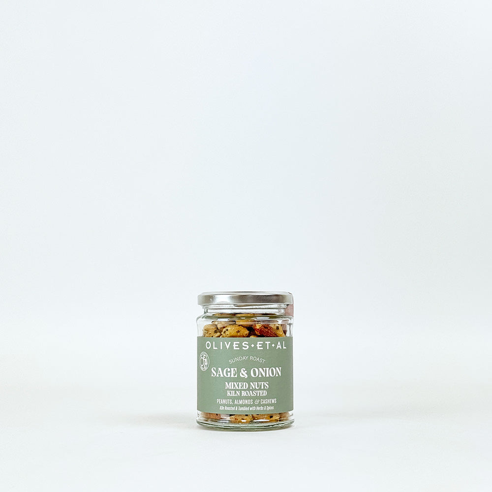 Olives Et Al Aromatic Sage & Onion Mixed Kiln Roasted Nuts - 150g