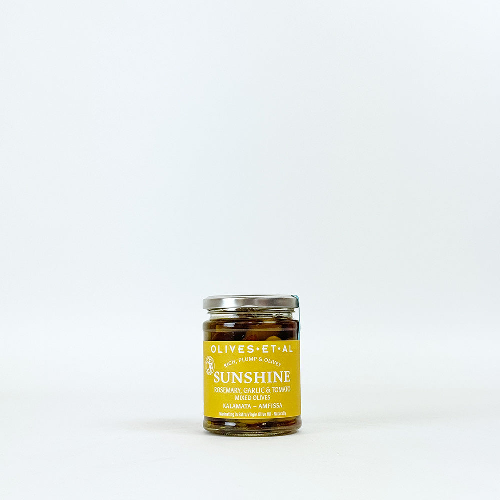 Olives Et Al Sunshine Rosemary & Garlic Whole Olives - 250g