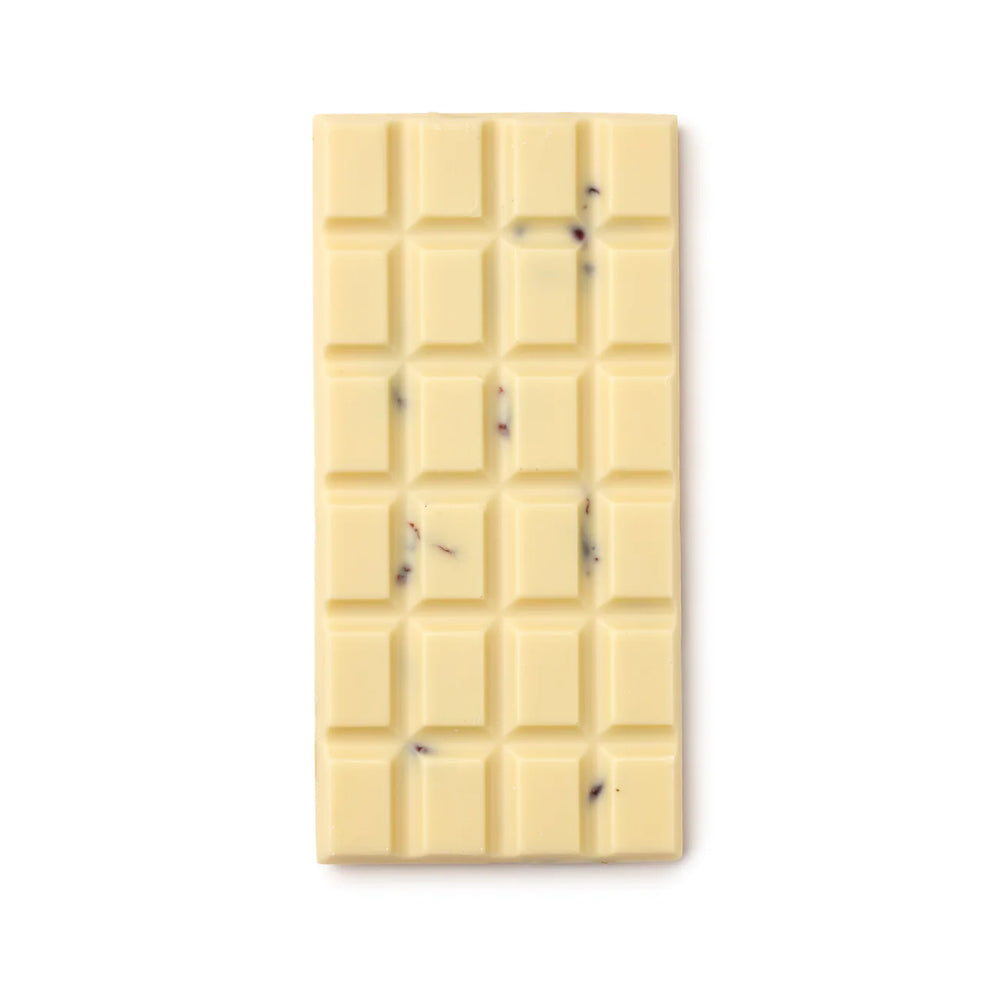 The Chocolate Society Pistachio & Cranberry White Chocolate Bar - 80g