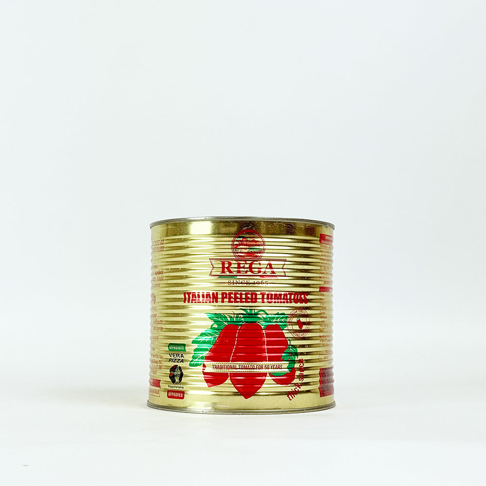 Rega Italian Peeled Tomatoes Gold Tin - 2.5kg