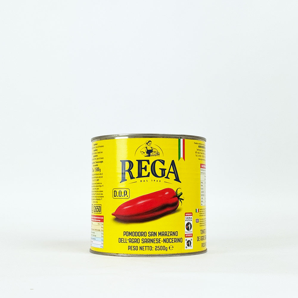 Rega San Marzano Peeled Italian Tomatoes DOP - 2.5kg Tin