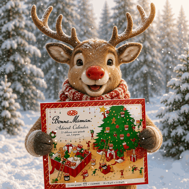 Bonne Maman Limited Edition 2026 Advent Calendar + FREE Bonne Maman Seasonal Cookbook (RRP £16.99) PRE-ORDER NOW!