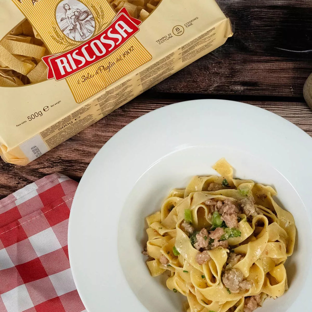 Riscossa Egg Pappardelle Italian Dried Pasta - 500g