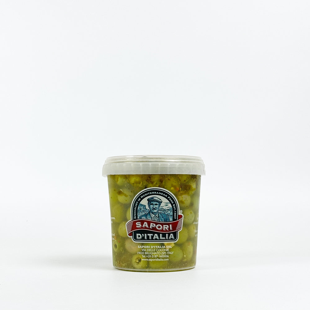 Sapori D'Italia Pestoliva Pitted Nocellara Green Olives - 1kg