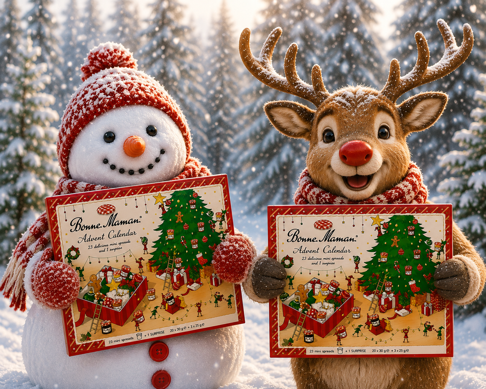 Bonne Maman Limited Edition 2026 Advent Calendar + FREE Bonne Maman Seasonal Cookbook (RRP £16.99) PRE-ORDER NOW!
