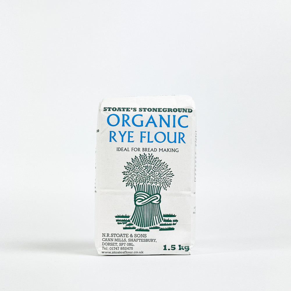 Stoates Organic Stoneground Rye Flour