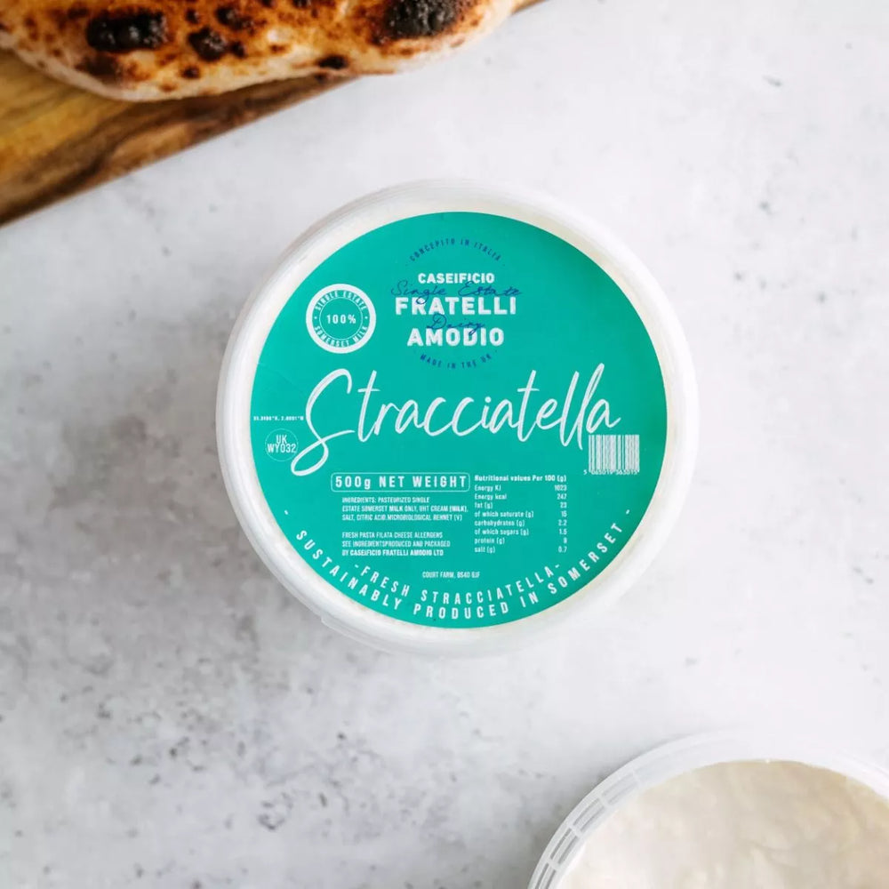 Fratelli Amodio Fresh Stracciatella Fior Di Latte - 500g