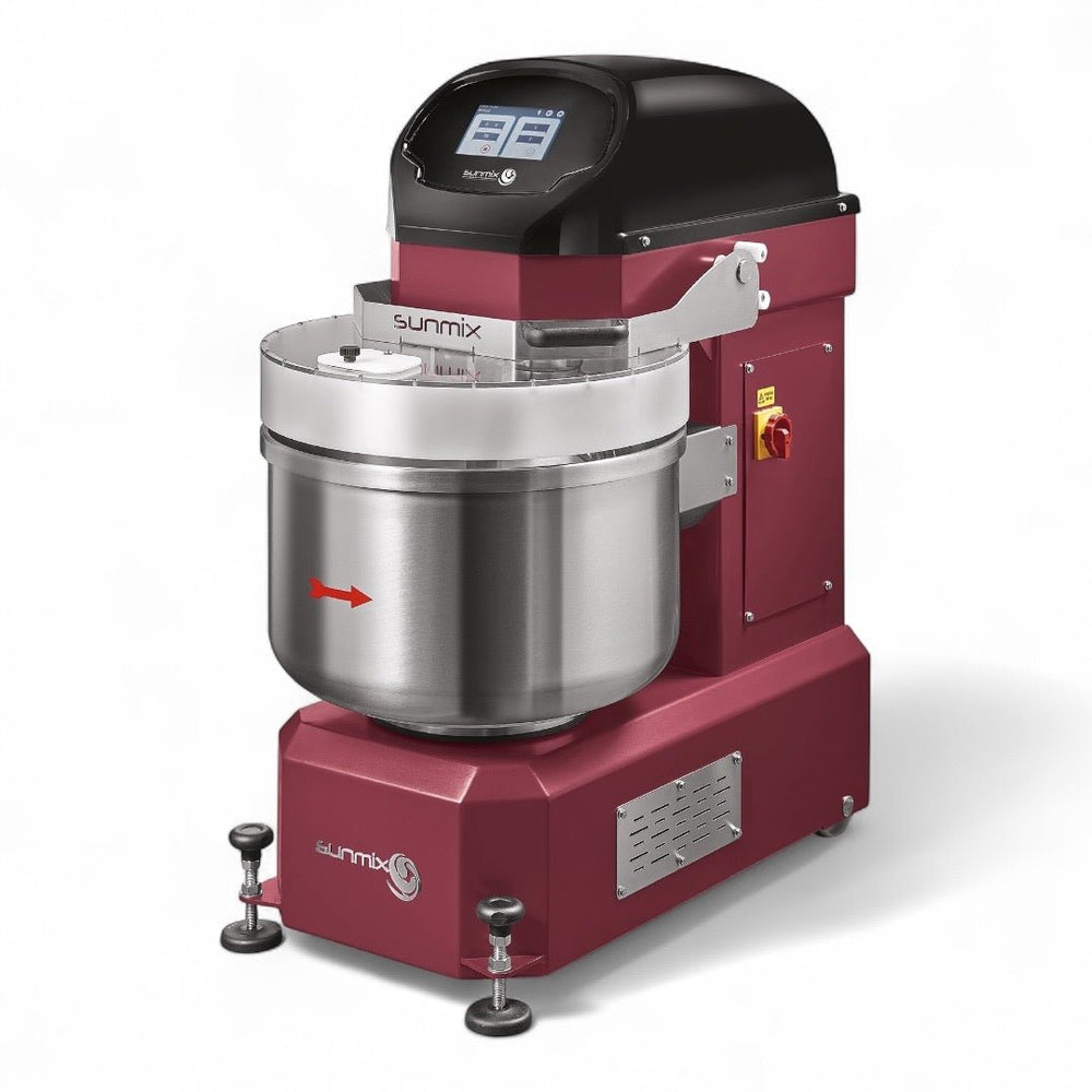 SUNMIX QUEEN LINE 60KG SPIRAL DOUGH MIXER - THREE PHASE - Pizza Solutions