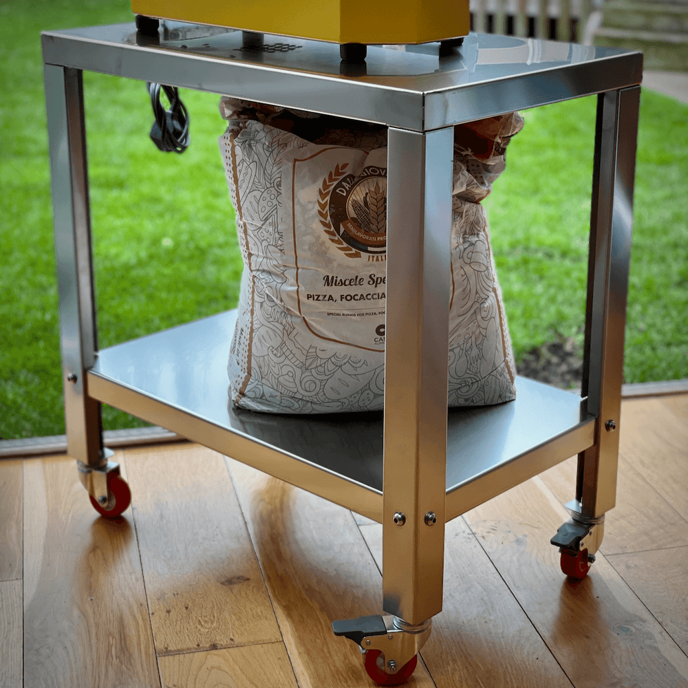 SUNMIX SPIRAL MIXER TROLLEY - Pizza Solutions