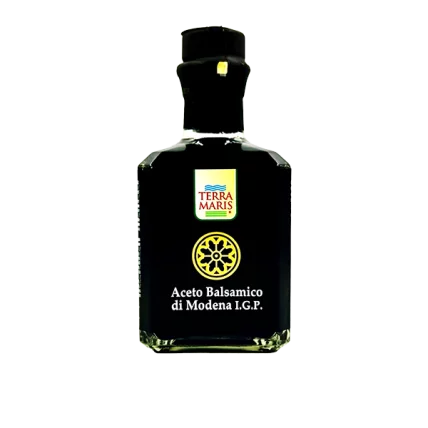 Terramaris I.G.P Balsamic Vinegar 'Cubica' - 250ml Glass Bottle