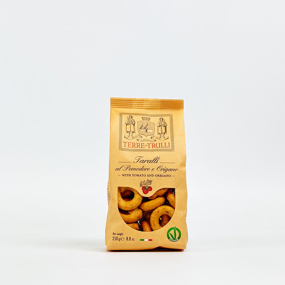 Terre Dei Trulli Pugliesi Taralli with Tomato and Oregano - 250g