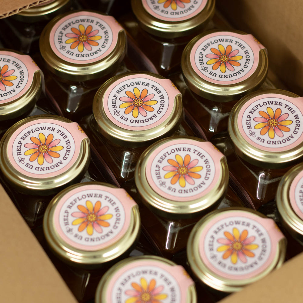 The Honey Project Full British Honey Pack - 4 x 227g