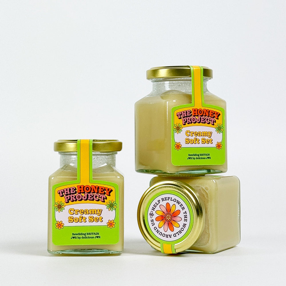 The Honey Project Creamy Soft Set British Honey - 227g