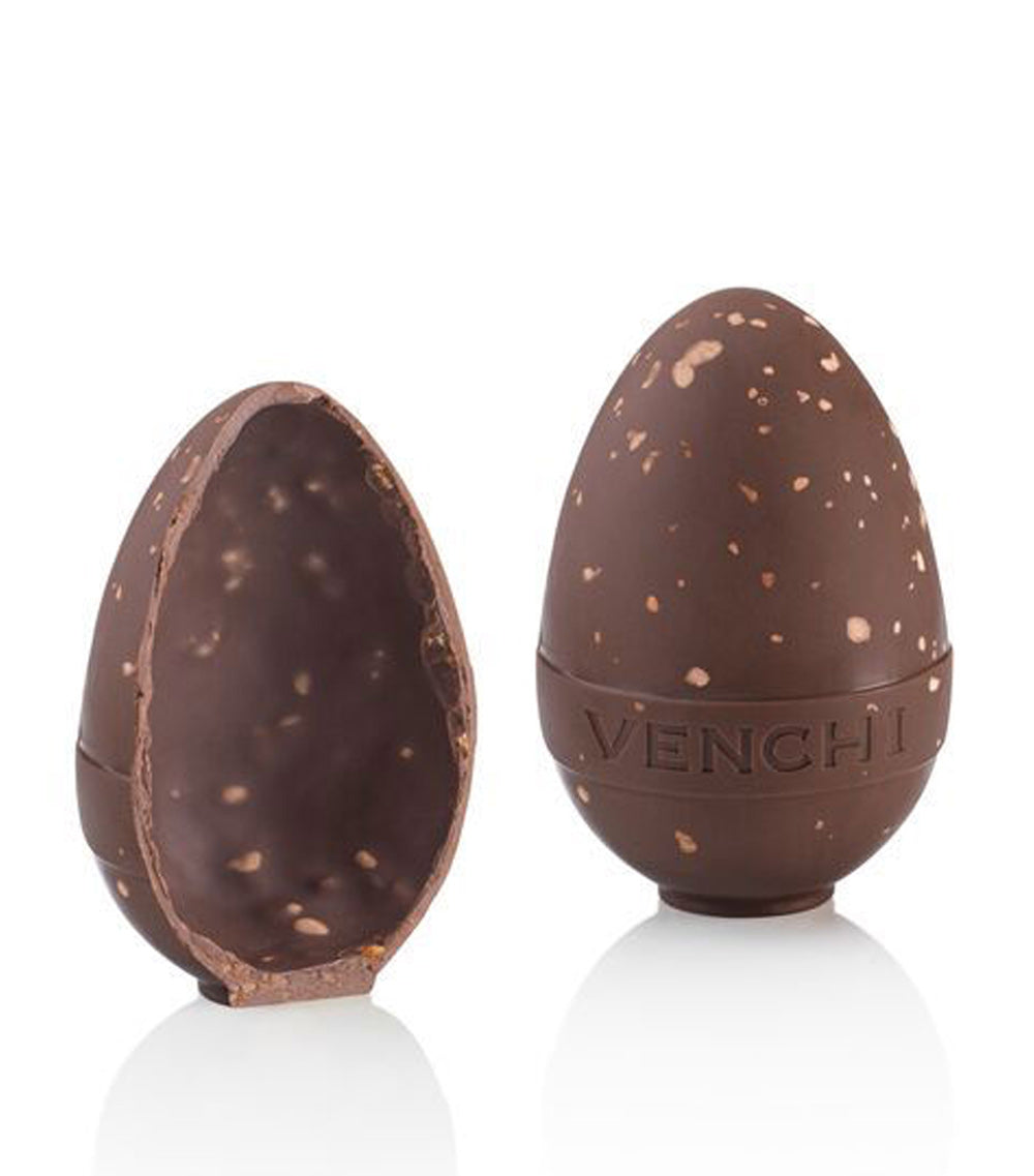 Venchi Nougatine Dark Chocolate Mignon Egg (Handmade) - 70g
