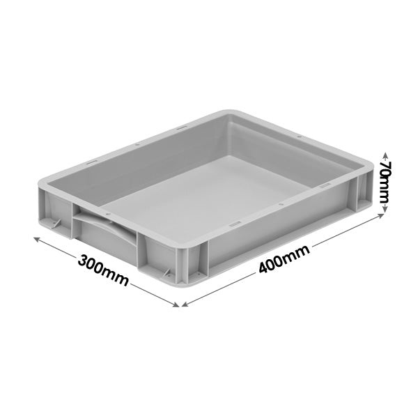Pizza Dough Proofing Plastic Tray and/or Lid - 40cm x 30cm x 7cm