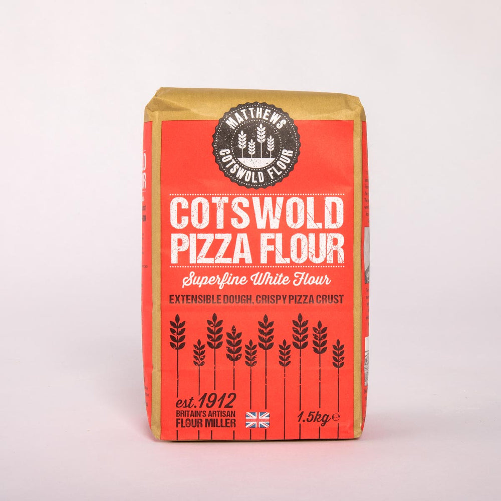 Matthews Cotswold Premium Strong White Pizza Flour 1.5kg, 4.5kg, 7.5kg