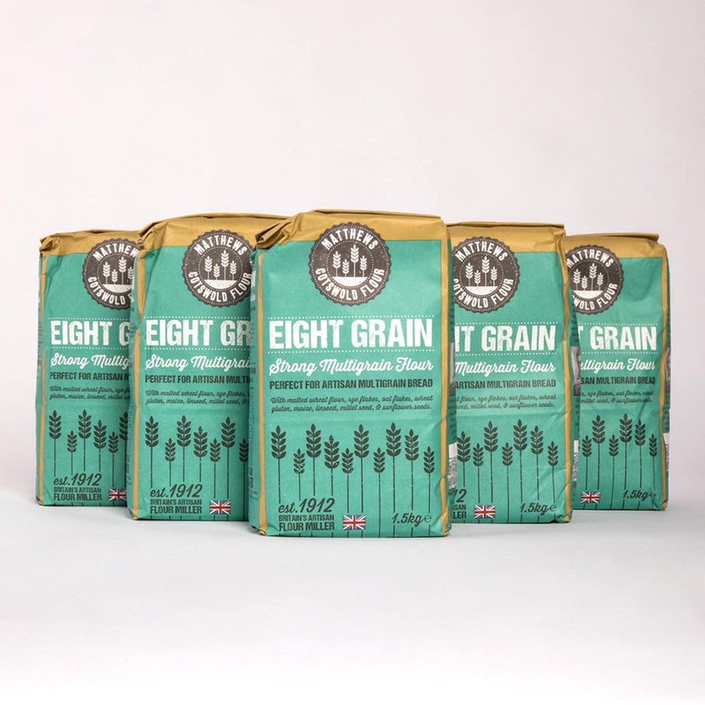Matthews Cotswold Eight Grain Artisan Flour 1.5kg, 4.5kg & 7.5kg