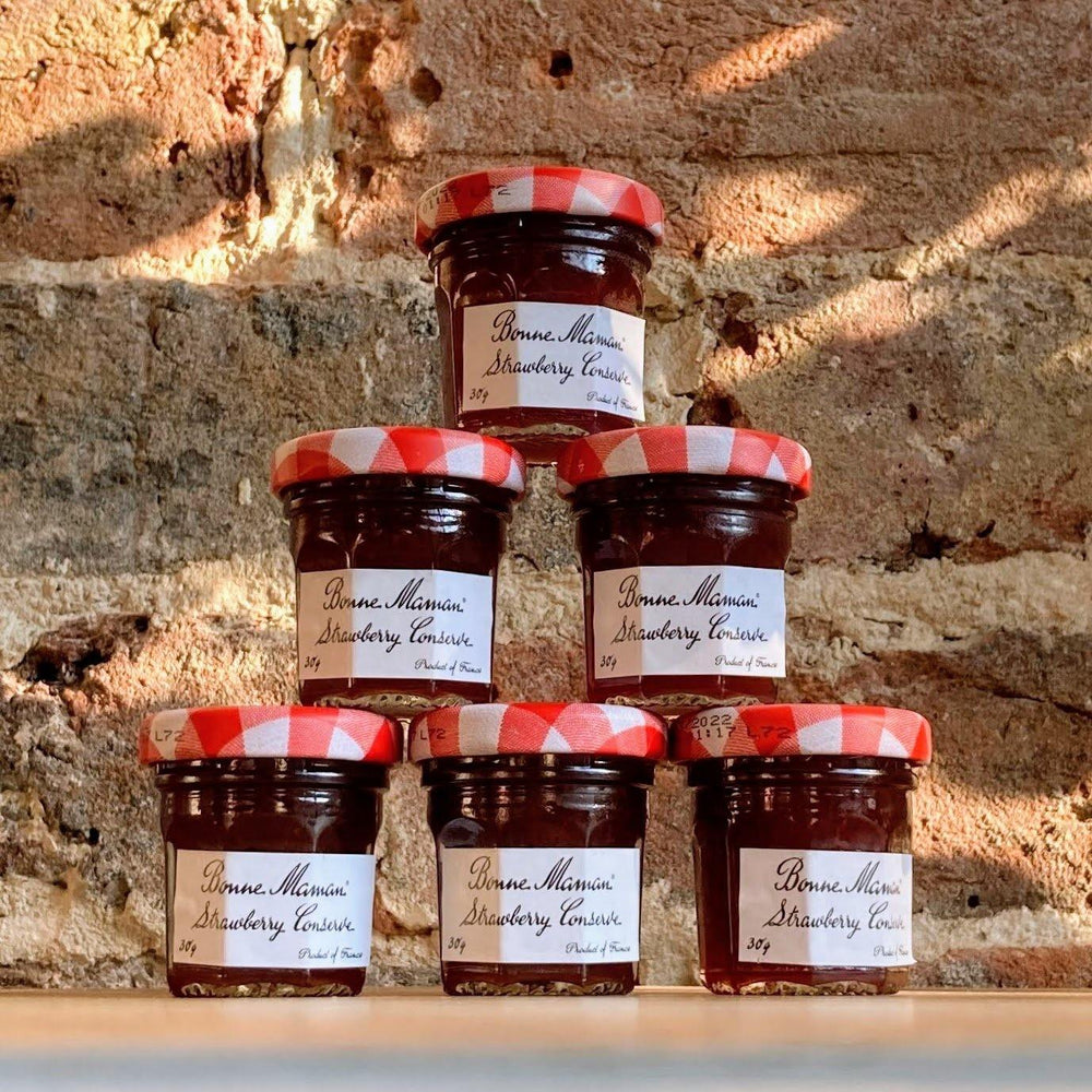 Bonne Maman 30g mini conserve jars in assorted flavours