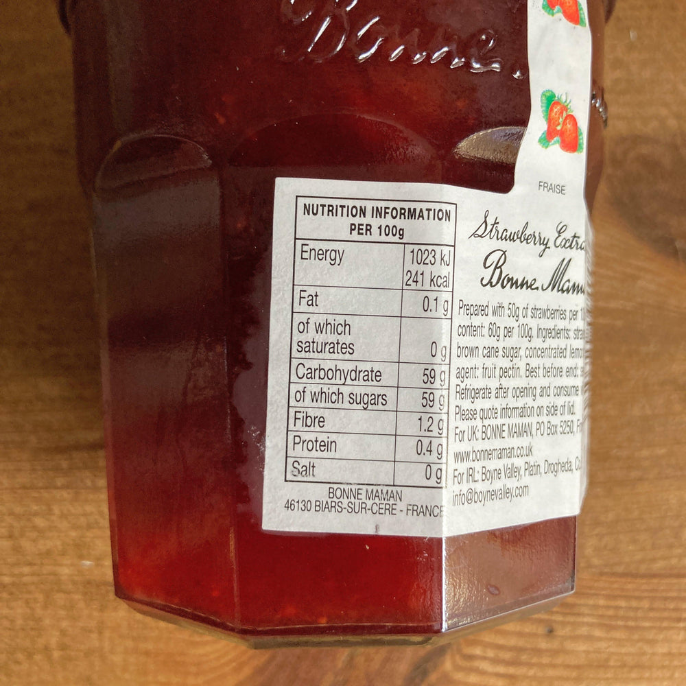 Bonne Maman Strawberry Conserve 370g Jar - Ratton Pantry