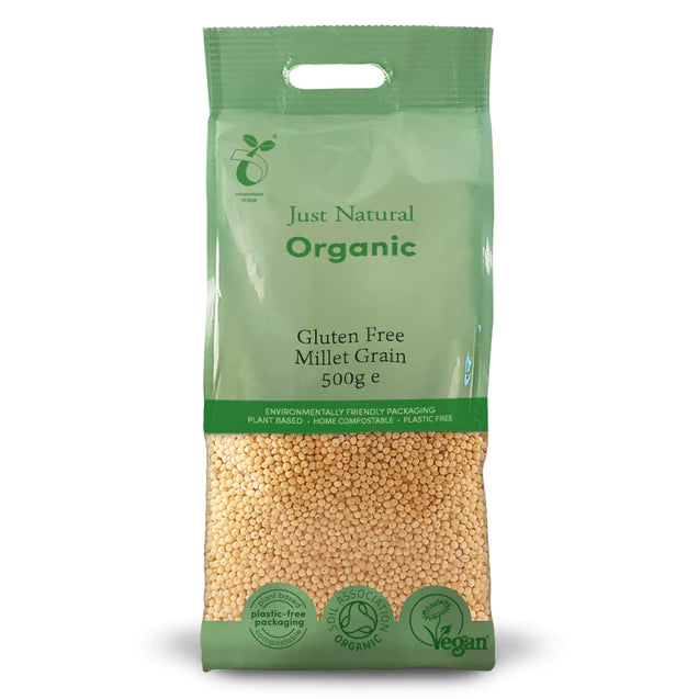Just Natural Organic Gluten Free Millet Grain