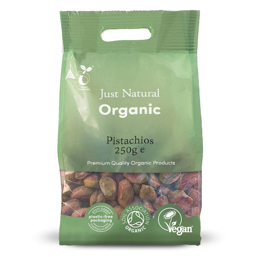 Just Natural Organic Shelled Raw Pistachios