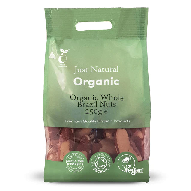 Just Natural Organic Whole Brazil Nuts