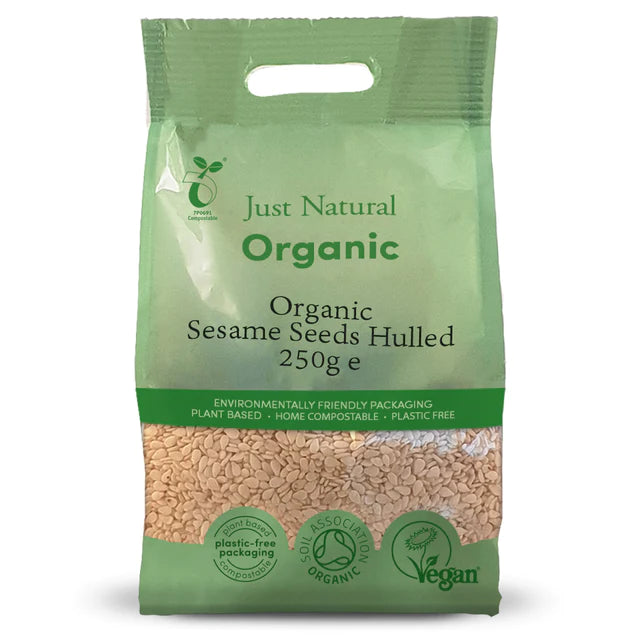 Just Natural Organic Hulled Sesame Seeds