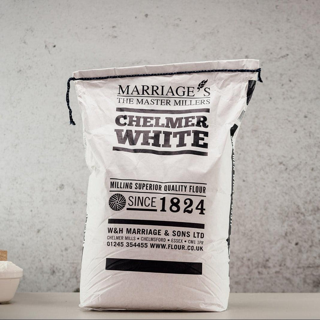 Marriage's Chelmer White Bread Flour 16kg Ratton Pantry