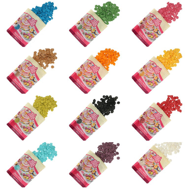 FunCakes Deco Melts 250g - Candy Melts Cake Pop Chocolate Buttons  - All Colours - Ratton Pantry