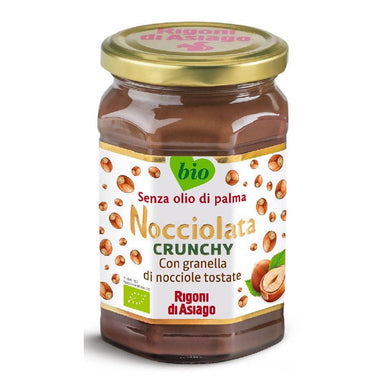 Rigoni Di Asiago Organic Nocciolata Crunchy Chocolate & Hazelnut Italian Spread 270g - Ratton Pantry